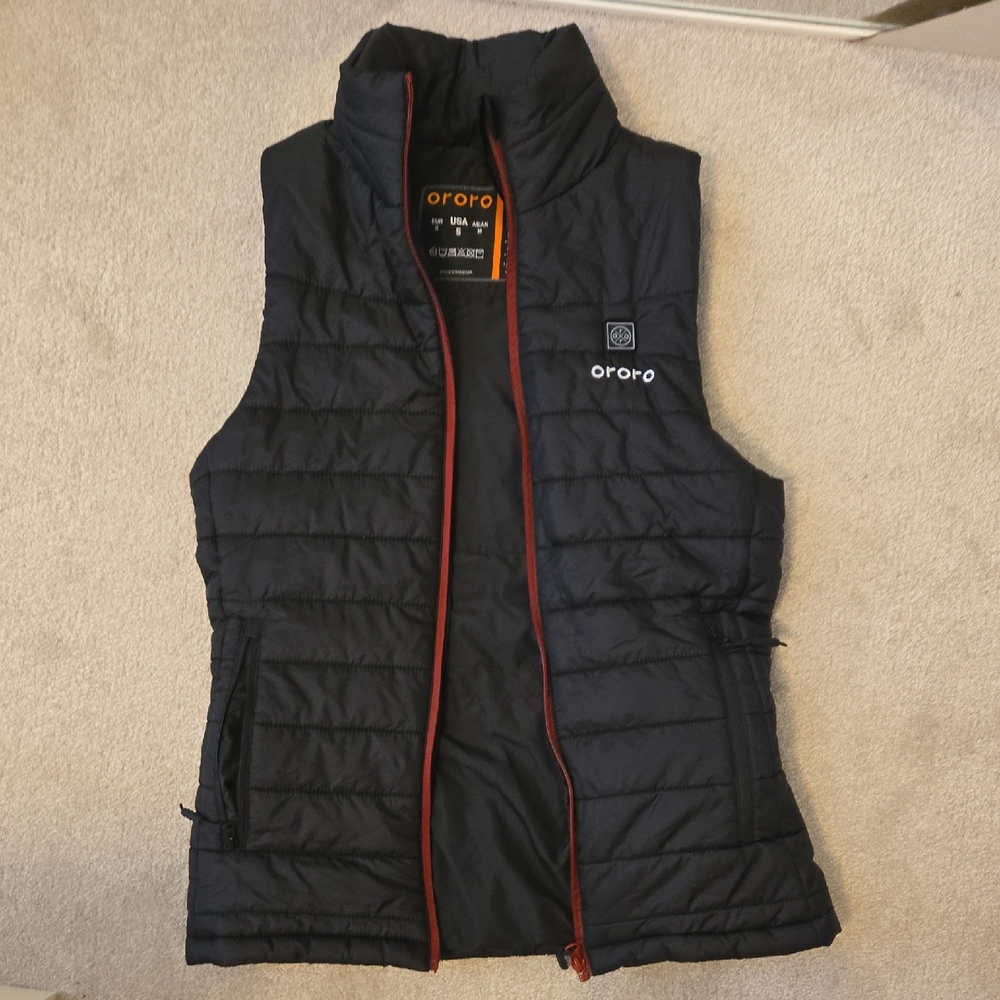 Ororo Women's Black Heated Vest
